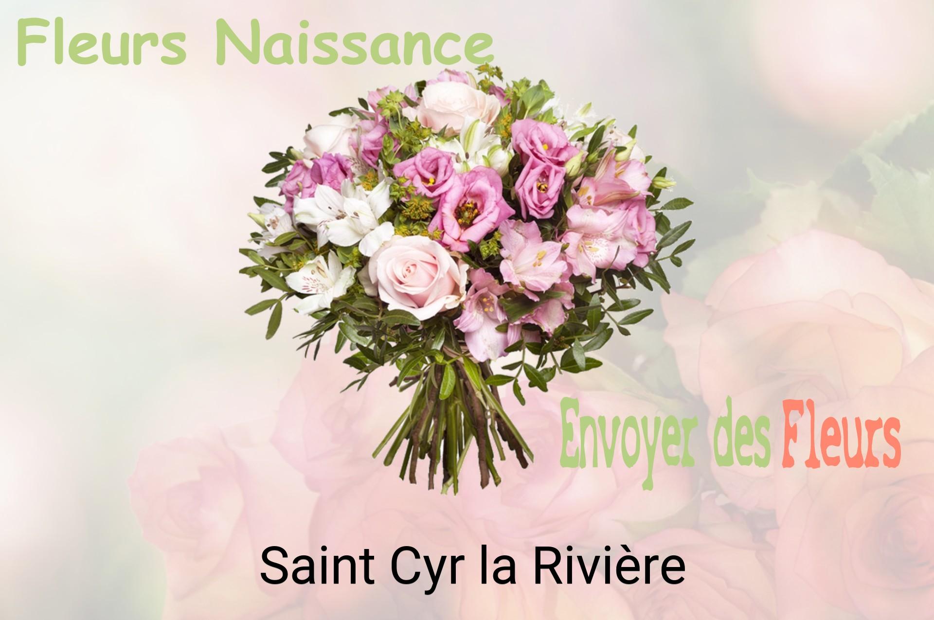 Bouquet de fleurs de naissance livré à Saint-Cyr-la-Rivière