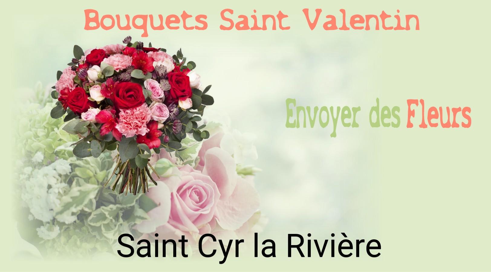 Roses de Saint-Valentin livrées à Saint-Cyr-la-Rivière